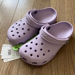 Lavender Crocs NWT